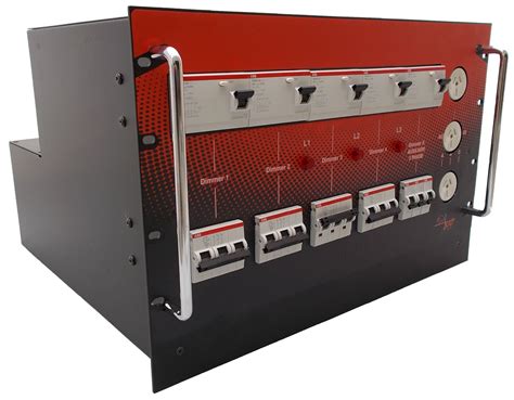 designing a rack mounted electrical distribution box|power distribution rack.